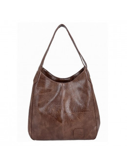 Женская кожаная сумка 9918-1 KHAKI